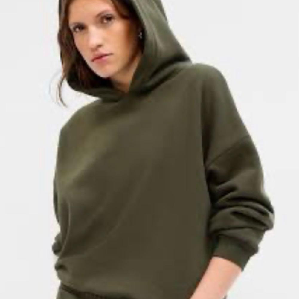 GAP Olive Green Women's Hoodie Sweatshirt
